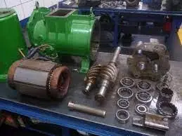 Imagem ilustrativa de Retífica de compressor parafuso